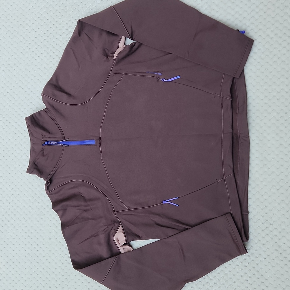 Nwt Lululemon Tech Fleece Hiking 1/4 Zip Pullover